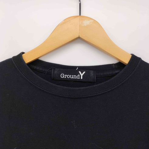 グラウンドワイ Ground Y Yohji Yamamoto Handwriting Logo Tshirt メンズ JPN:4