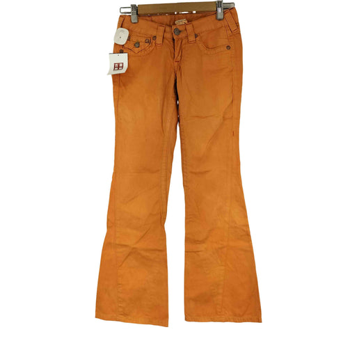 トゥルーレリジョン TRUE RELIGION ローライズフレアパンツ レディース 24