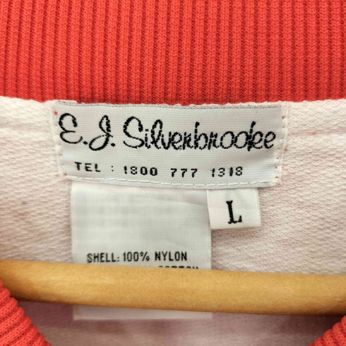 E.J SILVERBROOKE 25TH サテンナイロンジップブルゾン メンズ import:L