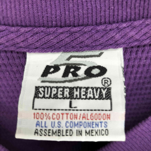 プロクラブ PRO CLUB SUPER HEAVY スパー ヘビー ワッフル サーマル L/S Tシャツ メンズ import:L