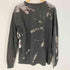 ユーシーエルエー UCLA カレッジ ロゴ 刺繍 タイダイ 総柄 L/S Tシャツ メンズ import:M