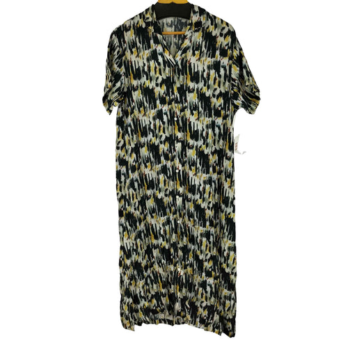 TOWN 総柄 S/S シャツワンピース レディース JPN:XS