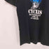 フルーツオブザルーム FRUIT OF THE LOOM 90S メキシコ製 シングルステッチ SIN CITY CYCLES 両面プリント S/S クルーネックTシャツ メンズ import:S