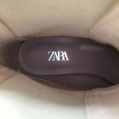 ザラ ZARA サイドゴアブーツ レディース JPN:38