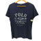 ポロバイラルフローレン Polo by RALPH LAUREN 90S エンブレム ロゴ S/S クルーネック Tシャツ メンズ import:M