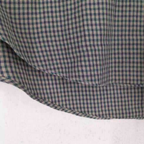 トミーヒルフィガーゴルフ TOMMY HILFIGER GOLF チェック柄オックスフォードシャツ メンズ JPN:XL