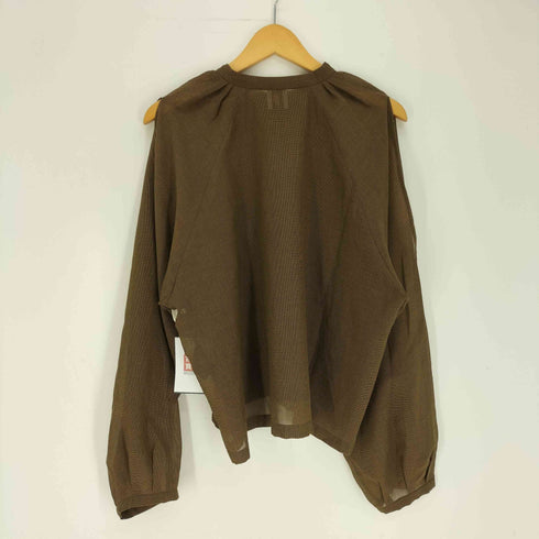 ロクビューティーアンドユースユナイテッドアローズ 6 BEAUTY & YOUTH UNITED ARROWS 20SS SUKE BLOUSE スケ ブラウス レディース JPN:36
