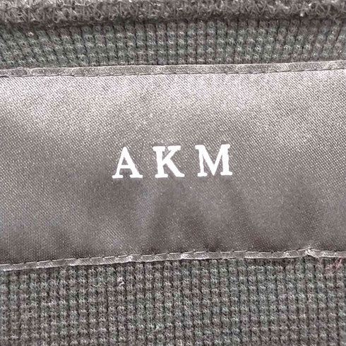 エーケイエム AKM ヘンリーネック サーマルカットソー メンズ JPN:L