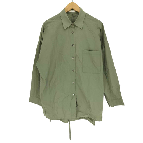 クラネ CLANE BACK SLIT SHIRT バック スリット シャツ レディース JPN:2