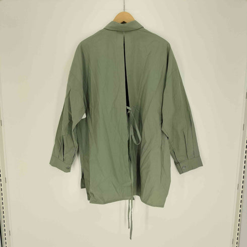 クラネ CLANE BACK SLIT SHIRT バック スリット シャツ レディース JPN:2