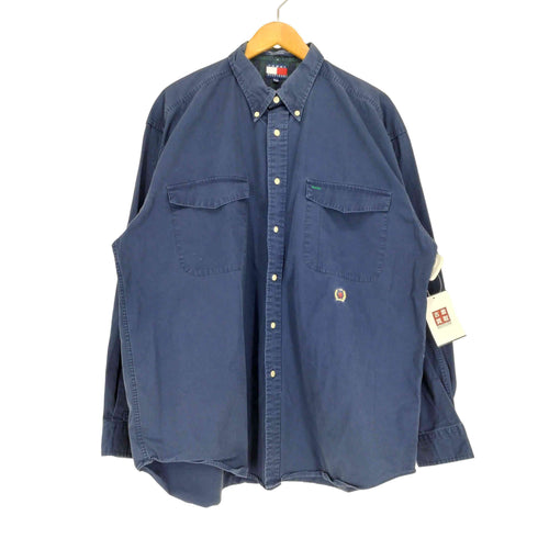 トミーヒルフィガー TOMMY HILFIGER オックスフォードシャツ メンズ JPN:XL