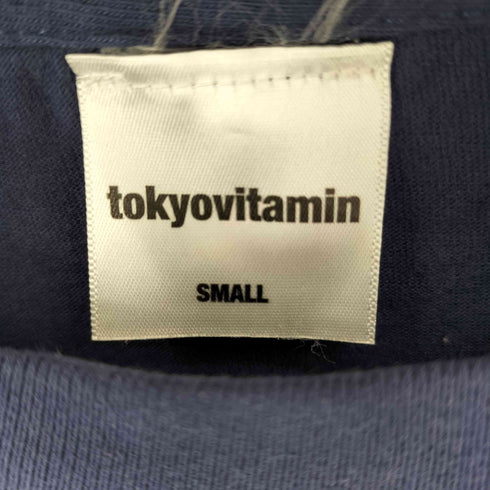 東京ビタミン 両面プリント Tシャツ メンズ JPN:S