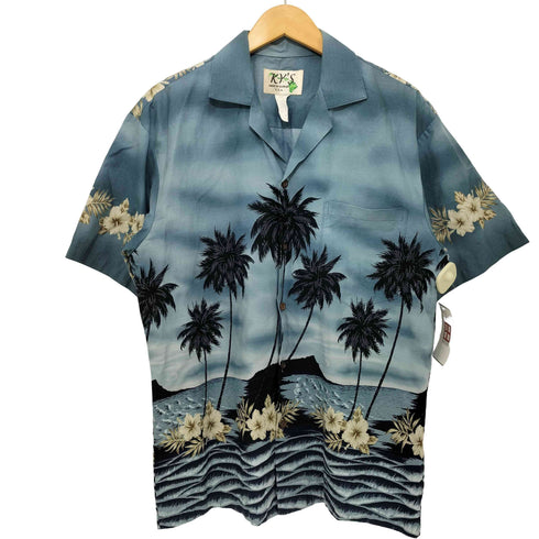 ケーワイズ KYs USA製 アロハ柄 S/S 解禁シャツ メンズ import:S