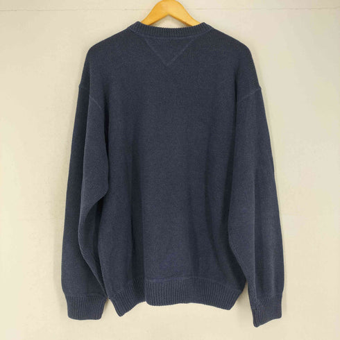 トミーヒルフィガー TOMMY HILFIGER ロゴ刺繍コットンニット メンズ JPN:L
