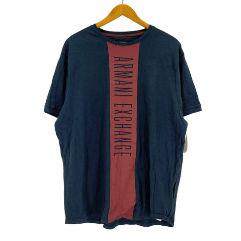 アルマーニエクスチェンジ ARMANI EXCHANGE プリントクルーネックカットソー メンズ XXL