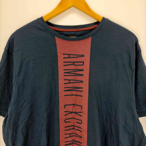 アルマーニエクスチェンジ ARMANI EXCHANGE プリントクルーネックカットソー メンズ XXL