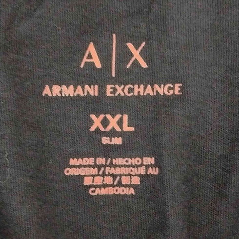 アルマーニエクスチェンジ ARMANI EXCHANGE プリント半袖カットソー メンズ JPN:XXL