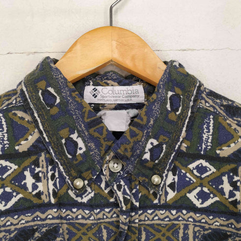 コロンビアスポーツウェア Columbia Sportswear 90s 総柄シャツ メンズ