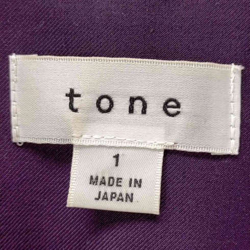 トーン tone REMAKE SHIRT レディース JPN:1