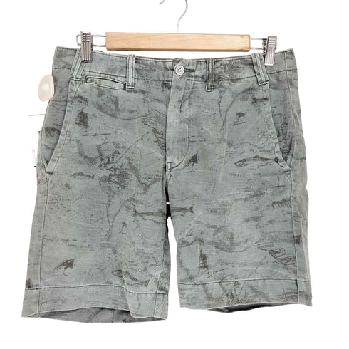 ポロバイラルフローレン Polo by RALPH LAUREN IDEALジップ フィッシュデザイン コットンチノショーツ メンズ 31
