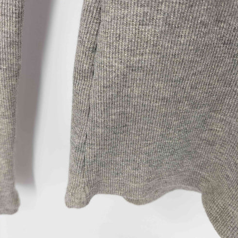 ザラ ZARA メタリック ポロネック Tシャツ レディース import:S