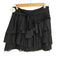ザラ ZARA ポリ ベルテッド ミニワイドスカート レディース JPN:M