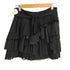 ザラ ZARA ポリ ベルテッド ミニワイドスカート レディース JPN:M