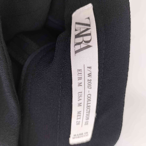 ザラ ZARA ポリ ベルテッド ミニワイドスカート レディース JPN:M