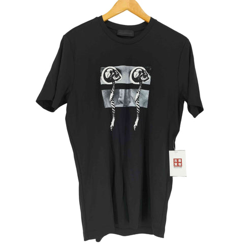 ディーゼルブラックゴールド DIESEL BLACK GOLD フェイスデザイン刺繍Tシャツ メンズ M