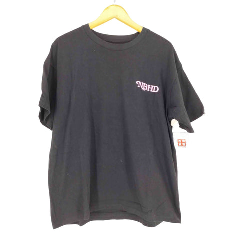 ネイバーフッド NEIGHBORHOOD 22AW ロゴ両面プリント 半袖Tシャツ カットソー メンズ JPN:M