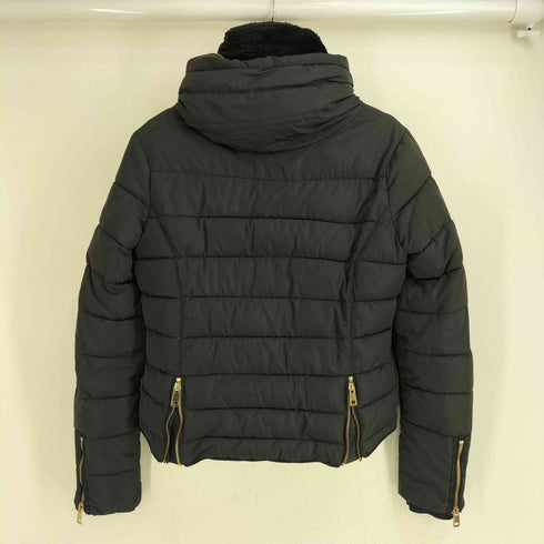 ザラ ZARA フーデッドスリムダウンジャケット レディース import:M
