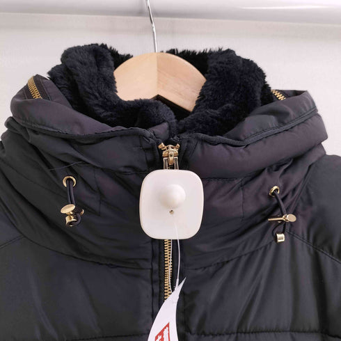 ザラ ZARA フーデッドスリムダウンジャケット レディース import:M