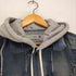 ディーゼル DIESEL D-OWNHILL55 パッチワークデニムジャケット メンズ L