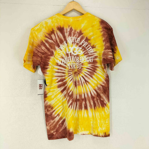 ネイバーフッド NEIGHBORHOOD 19AW 発泡プリント タイダイ染め クルーネック半袖Tシャツ カットソー メンズ JPN:L