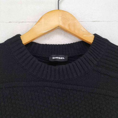ディーゼル DIESEL K-PATHY 切替クルーネックニット メンズ S