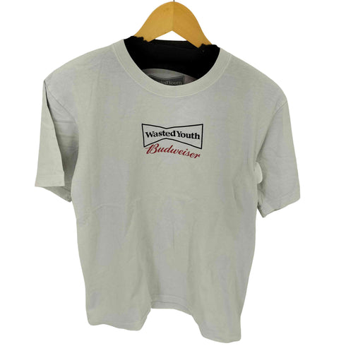 ウェイステッドユース WASTED YOUTH BUDWEISER コラボTシャツ メンズ JPN:M