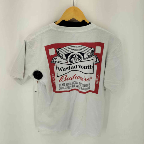 ウェイステッドユース WASTED YOUTH BUDWEISER コラボTシャツ メンズ JPN:M