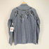 ネイバーフッド NEIGHBORHOOD 16SS SHRUNKEN/C-SHIRT.LS フロントプリント レギュラーカラー デニムシャンブレー 長袖シャツ メンズ JPN:M