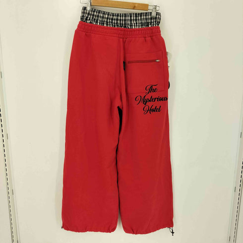 THE MYSTERIOUS HOTEL CHECK LAYERED TRPT レディース ONE SIZE