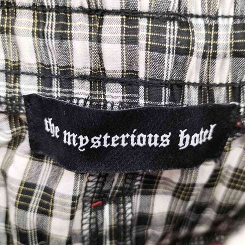 THE MYSTERIOUS HOTEL CHECK LAYERED TRPT レディース ONE SIZE