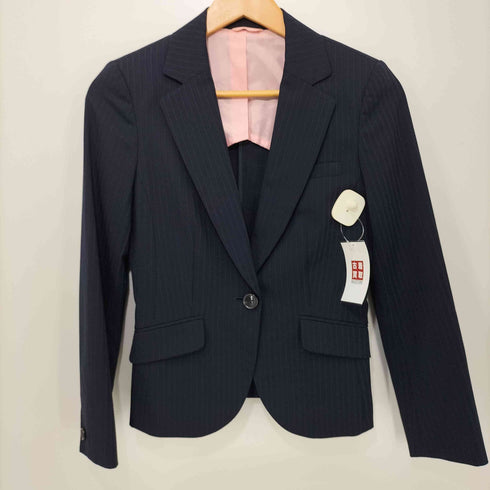 パーフェクトスーツファクトリー P.S.FA Perfect Suit FActory ストライプ スーツ スカート セットアップ レディース バスト83 ヒップ91 身長158