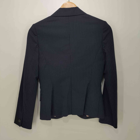 パーフェクトスーツファクトリー P.S.FA Perfect Suit FActory ストライプ スーツ スカート セットアップ レディース バスト83 ヒップ91 身長158