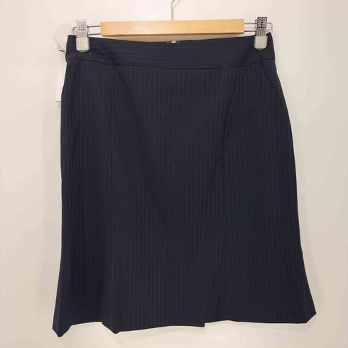 パーフェクトスーツファクトリー P.S.FA Perfect Suit FActory ストライプ スーツ スカート セットアップ レディース バスト83 ヒップ91 身長158