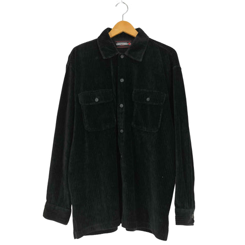 ラッキーストライク LUCKY STRIKE コーデュロイ シャツ メンズ import:L