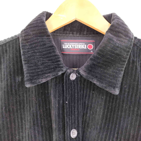 ラッキーストライク LUCKY STRIKE コーデュロイ シャツ メンズ import:L