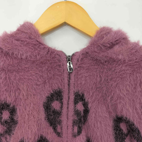flowers birds market Short Skull Plush Sweater レディース import:S