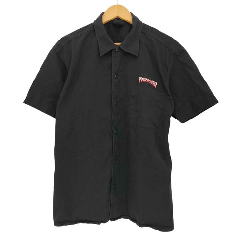 スラッシャー THRASHER バックロゴ ワークシャツ メンズ JPN:L