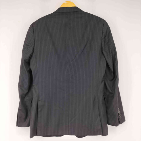 バーバリーブラックレーベル BURBERRY BLACK LABEL ストライプ テーラードジャケット メンズ JPN:L