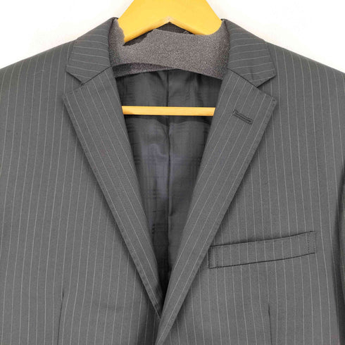 バーバリーブラックレーベル BURBERRY BLACK LABEL ストライプ テーラードジャケット メンズ JPN:L