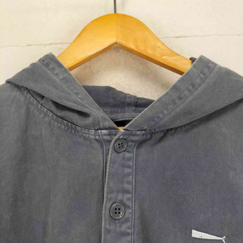 ディセンダント DESCENDANT OVERDYED HOODED PULLOVER SHIRT メンズ 3